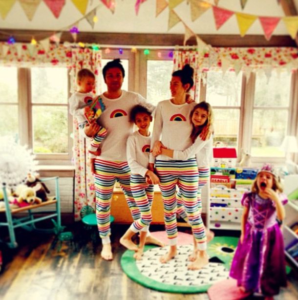 Jamie Oliver posts snap of family wearing matching pyjamas